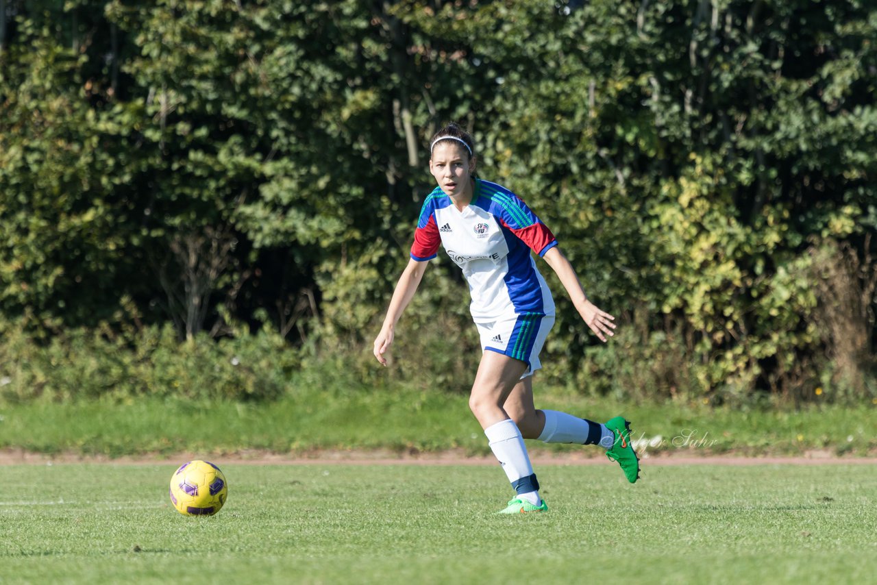 Bild 163 - B-Juniorinnen Krummesser SV - SV Henstedt Ulzburg : Ergebnis: 0:3